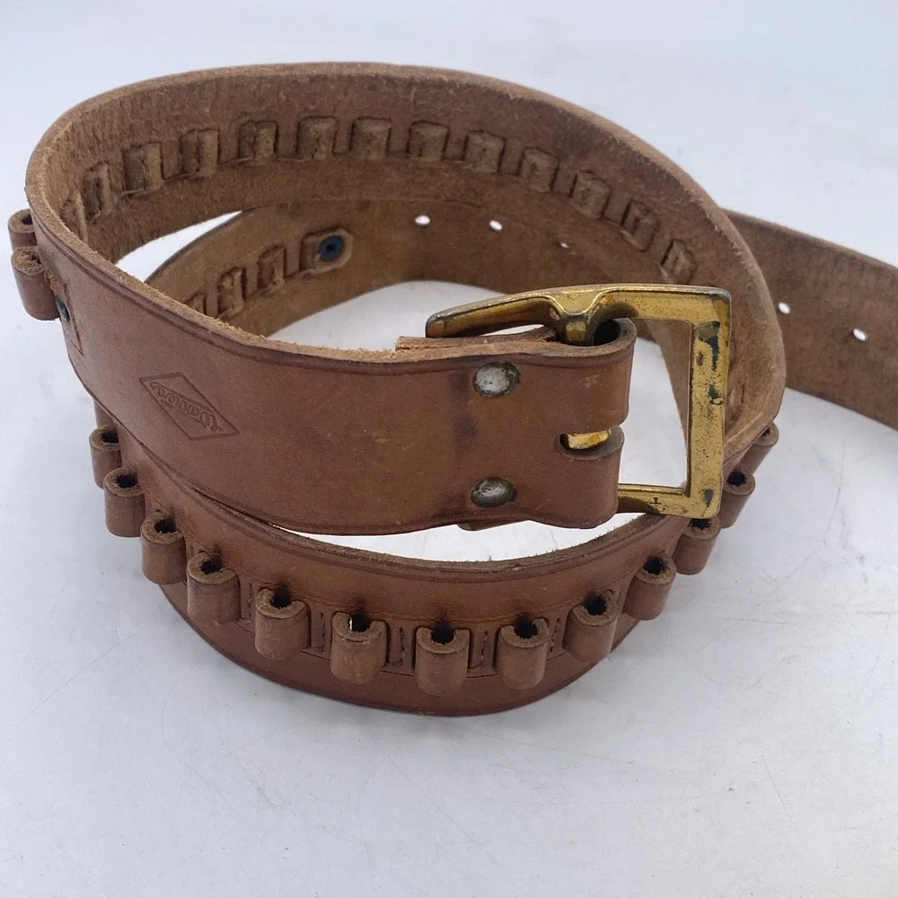 VTG Warren Brown Ammo Belt, Small Length 33